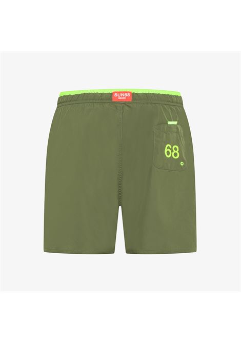 Shorts mare in nylon verde militare AX SUN68 | H3610688 19